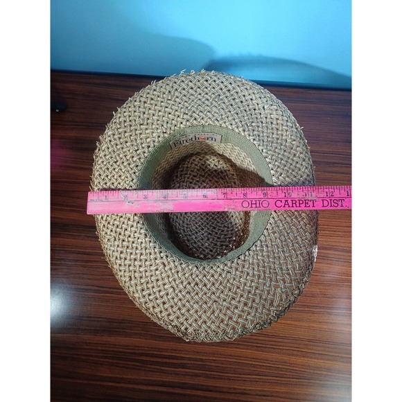 Firethorn Natural Straw Hat Multicolor Braided Ribbon Tassel - Picture 12 of 16